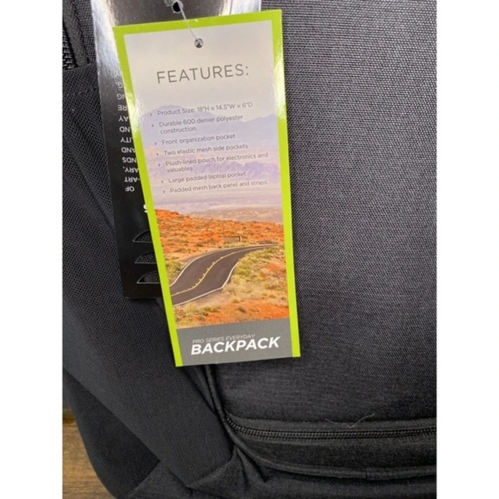 Mercury Tactical Pro Series‎ Black Large Comfort Laptop Backpack